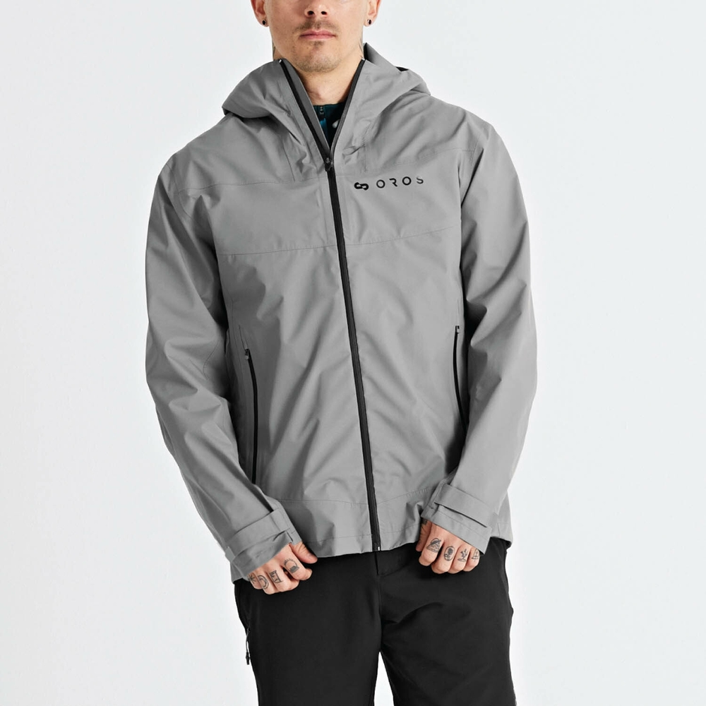 Men's Gray Hooded Jacket